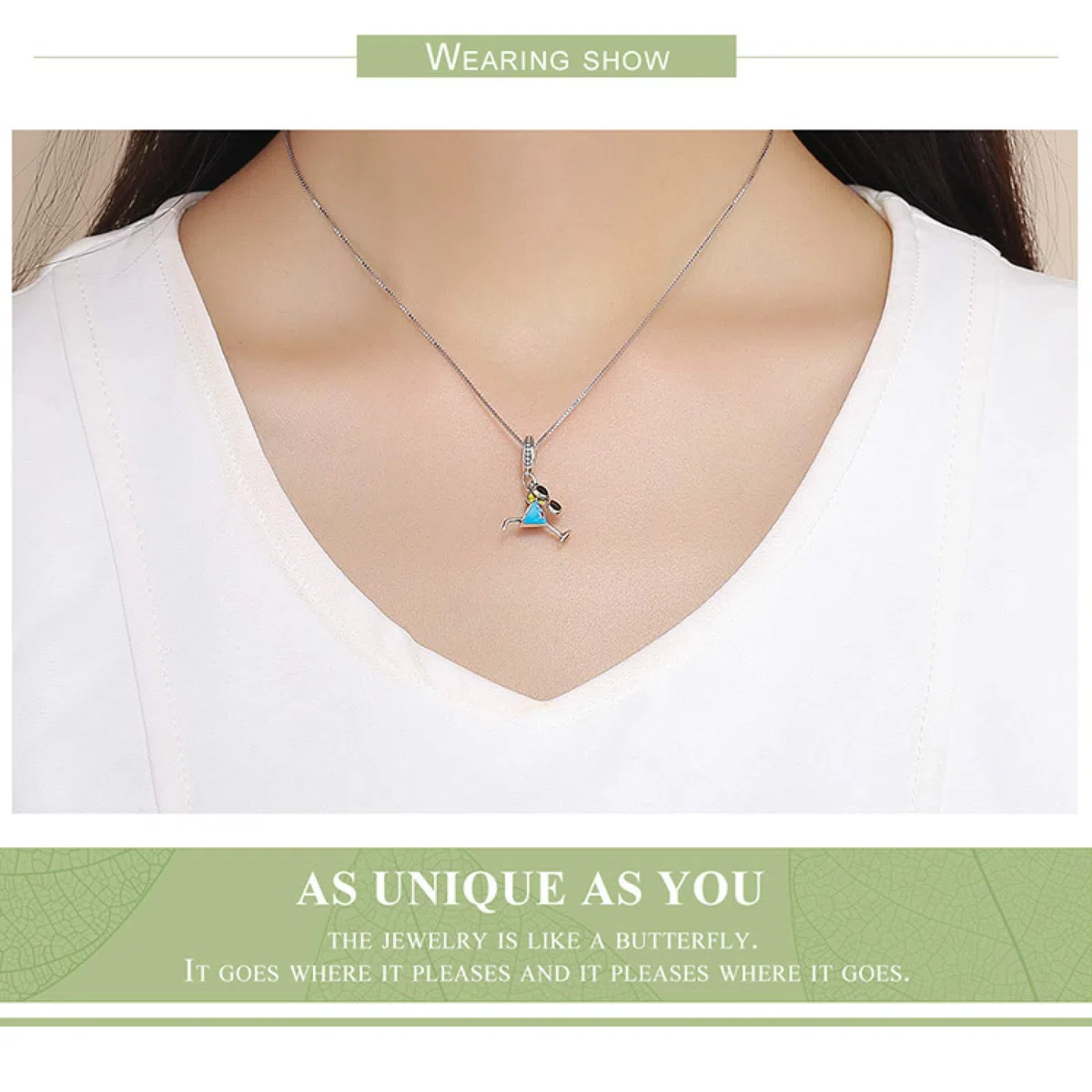 Biżuteria damska 925 Sterling Silver wisiorek Koraliki, Koraliki 925 Sterling Silver Lato Zimne szklanki Kształt Fit Bransoletki Diy Tworzenia biżuterii